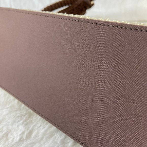 Macrame crochet style 2 handle strap shoulder purse BoHo Chic - Picture 10 of 10